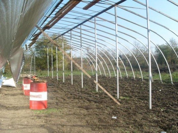 Монтаж каркаса.