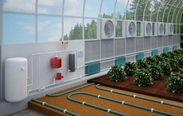 Промышленное сооружение должно иметь несколько отопительных контуров.