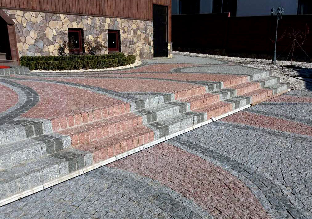 Преимущества брусчатки из гранита