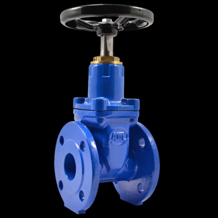 Задвижки с обрезиненным клином