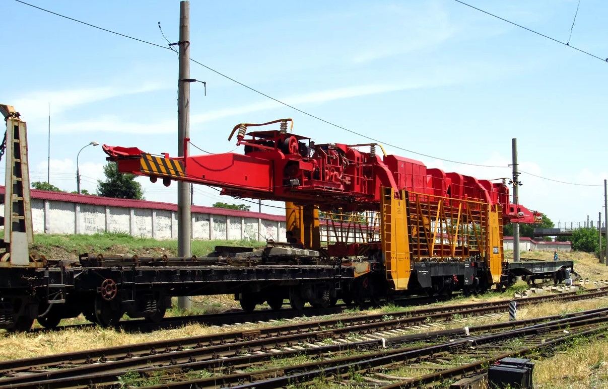 Железнодорожные укладочные краны