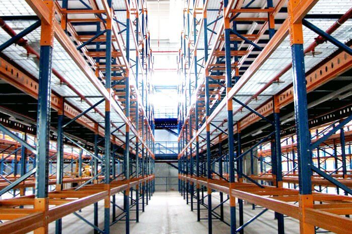 Виды стеллажей для складских помещений