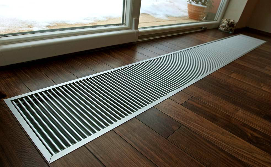 Решётки для конвекторов: виды и особенности