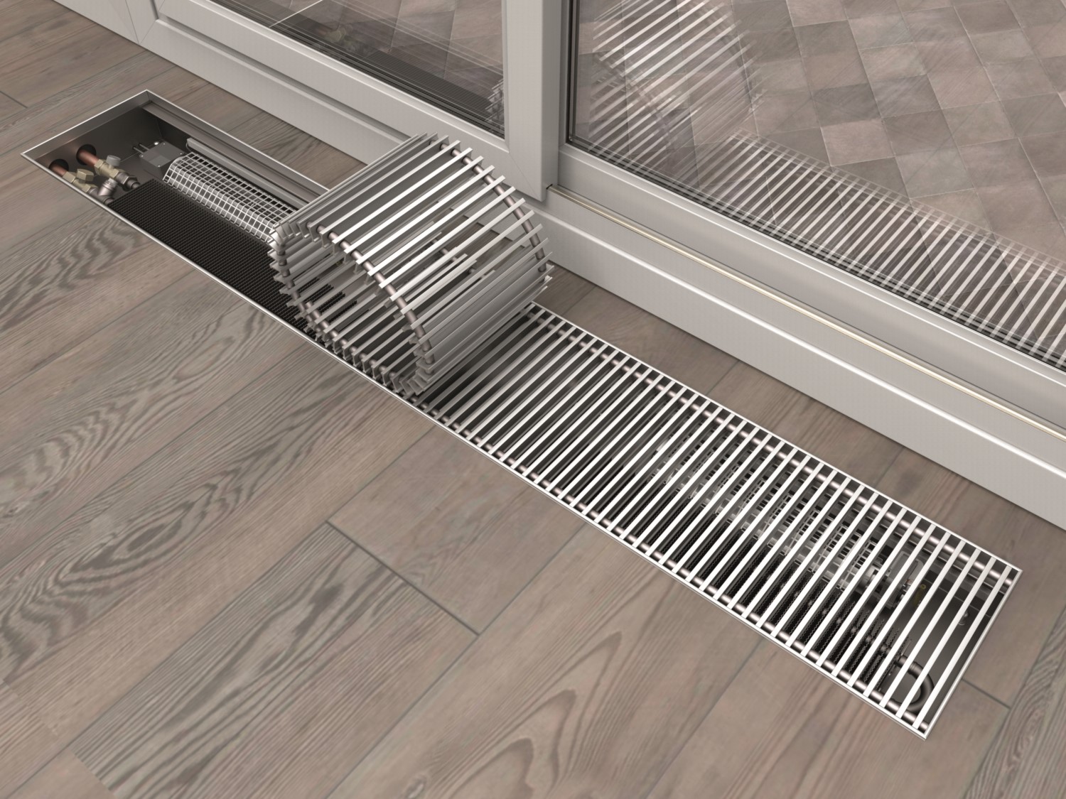 Решётки для конвекторов: виды и особенности