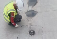 Тепловизионное обследование плоской кровли